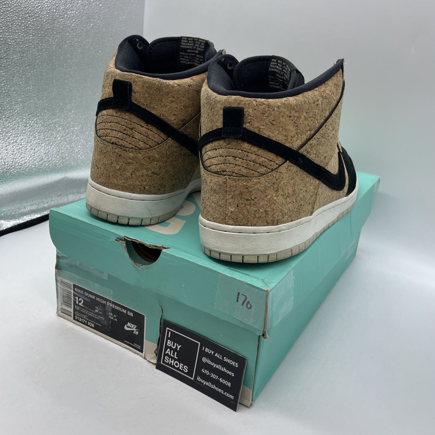 Size 12 - Nike Dunk Premium SB High Cork (313171-026)
