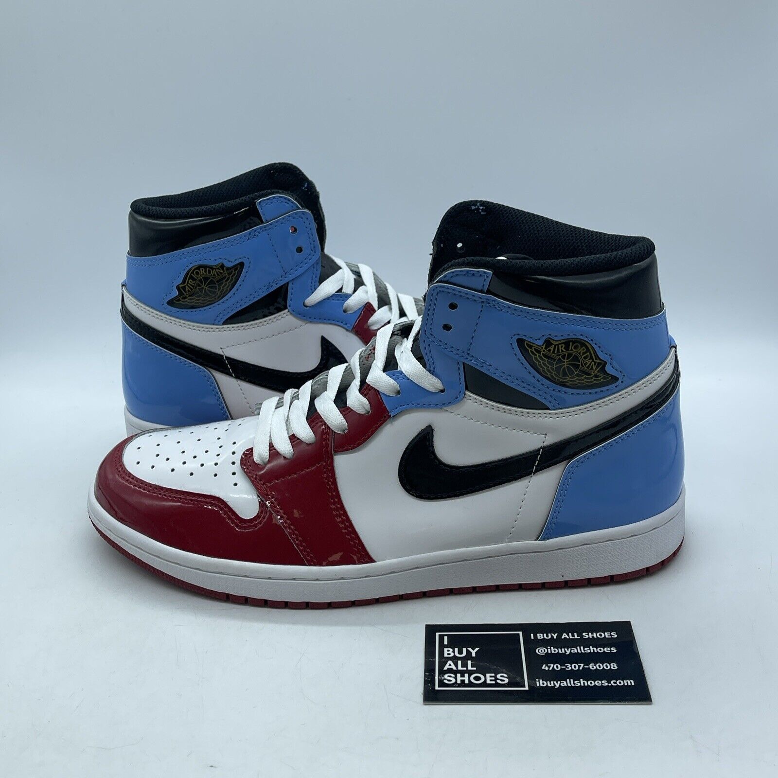 Size 10 - Jordan 1 Retro OG High Fearless Black White Leather (CK5666-100)