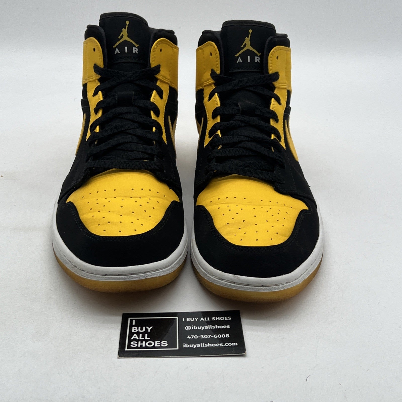 Size 15 - Air Jordan 1 Retro 2017 Mid New Love (554724-035)