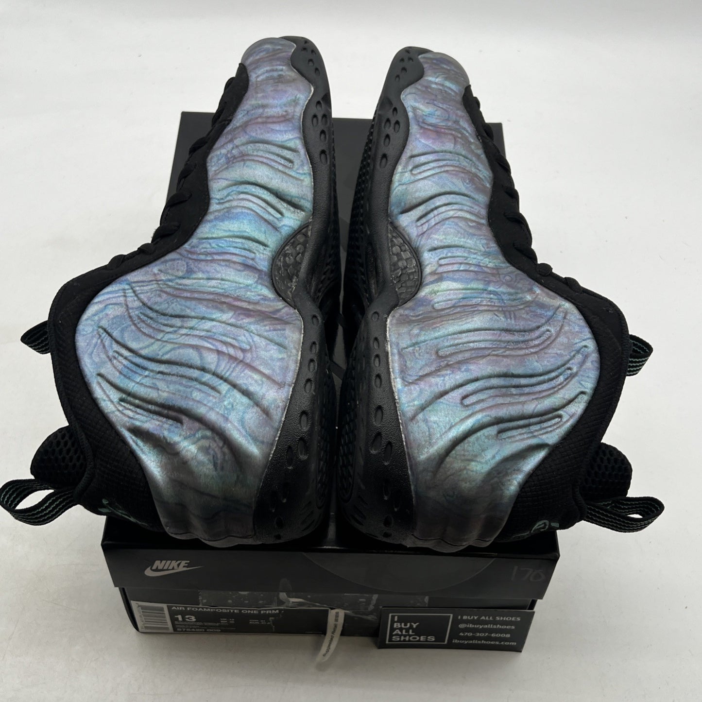 Size 13 - Nike Air Foamposite One Premium Abalone (575420-009)