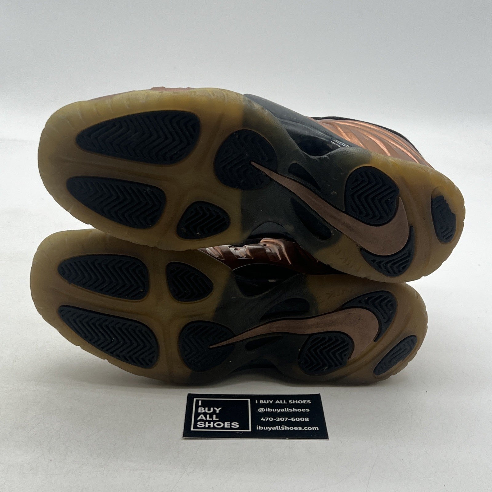 Size 6Y - Nike Little Posite One Mid Copper (644791-004)