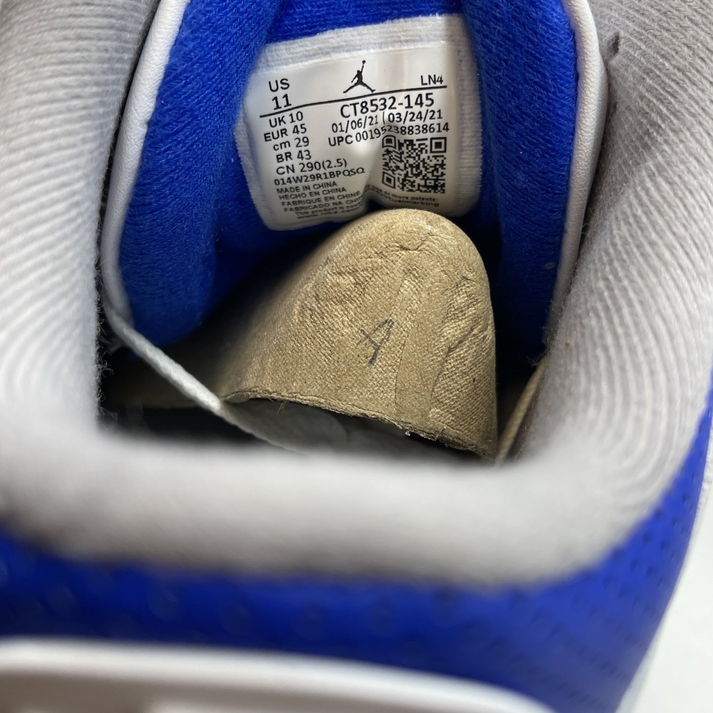 Size 11 - Air Jordan 3 Retro Mid Racer Blue Suede Leather (CT8532-145)