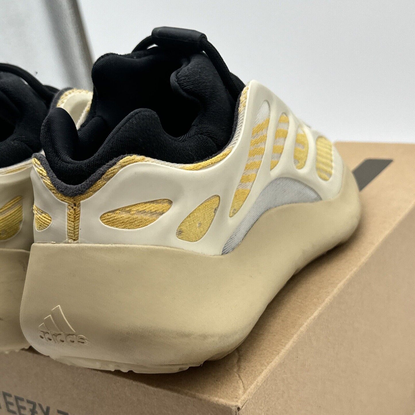 Size 6.5 - adidas Yeezy 700 V3 Safflower Yellow Black Cream Comfy Kanye West