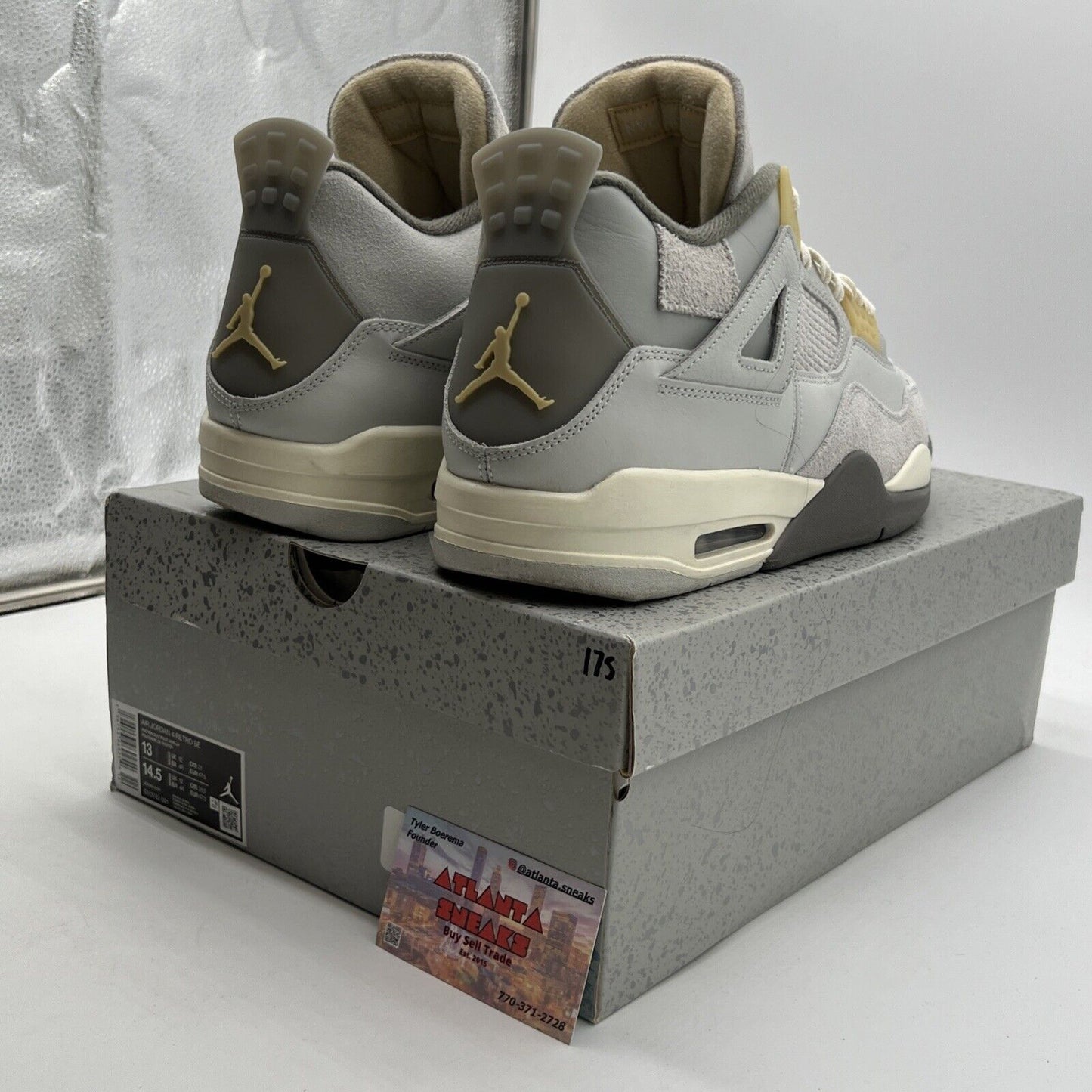 Size 13 - Air Jordan 4 Retro SE Low Craft (DV3742-021)