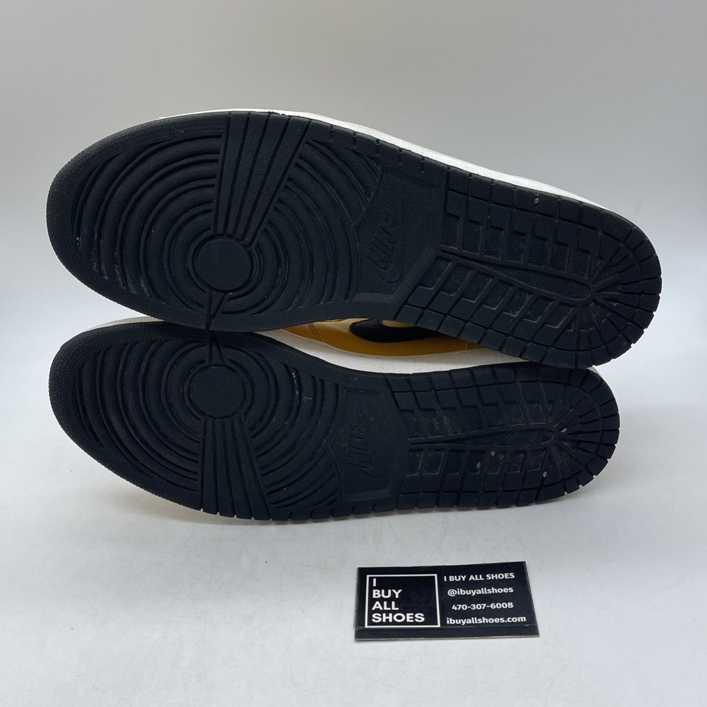 Size 13 - Air Jordan 1 Low University Gold Black (553558-700)
