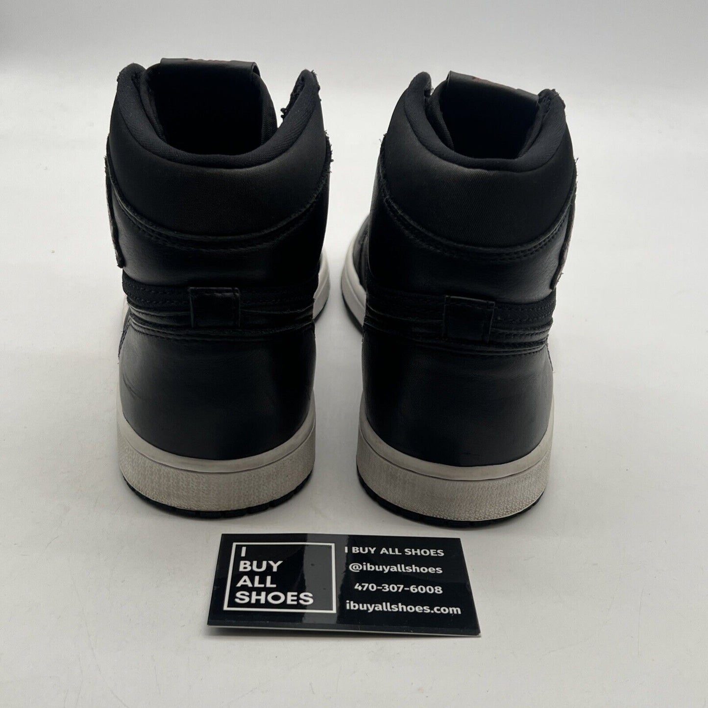Size 8 - Air Jordan 1 Retro OG High Black Gym Red (555088-060)