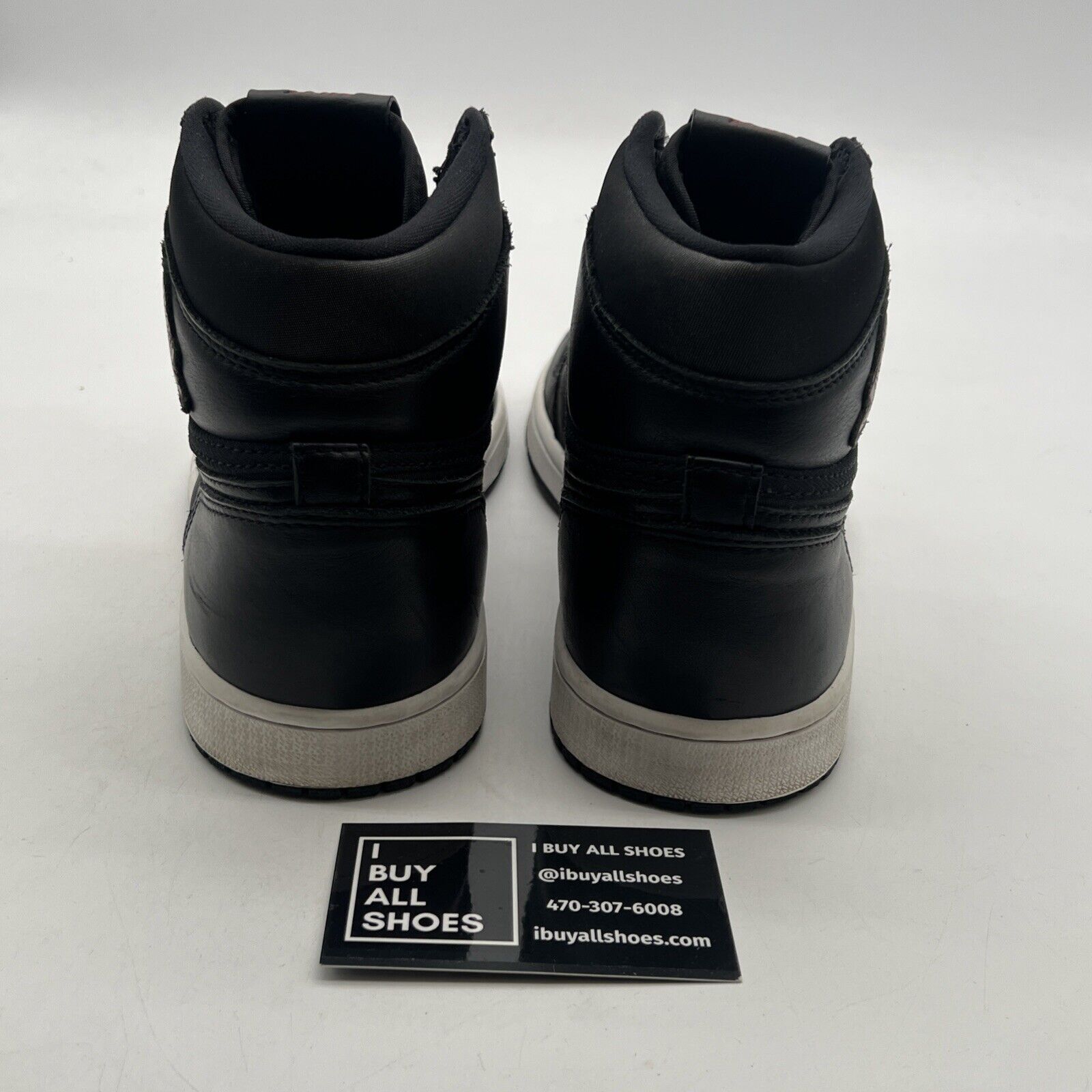 Size 8 - Air Jordan 1 Retro OG High Black Gym Red (555088-060)