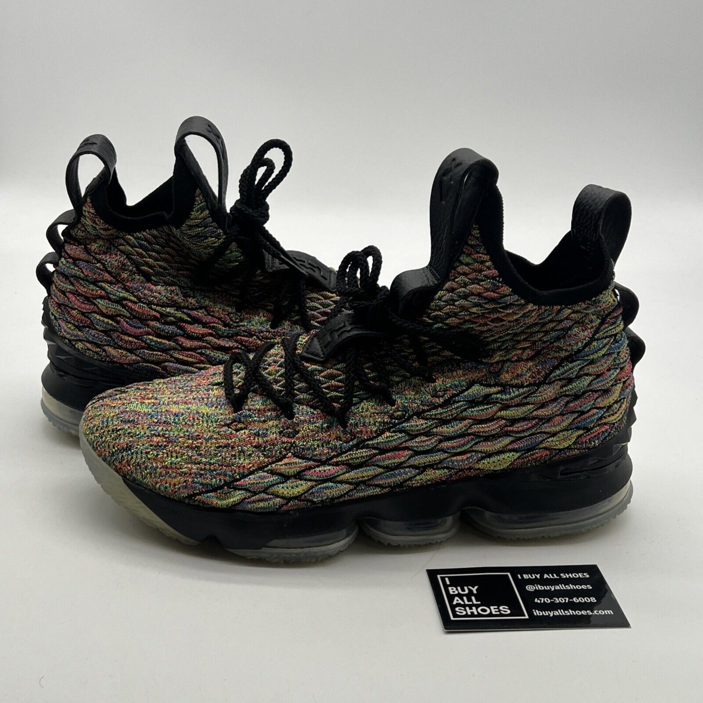 Size 10 - Nike LeBron XV 15 Four Horsemen Multicolor (897648-901)