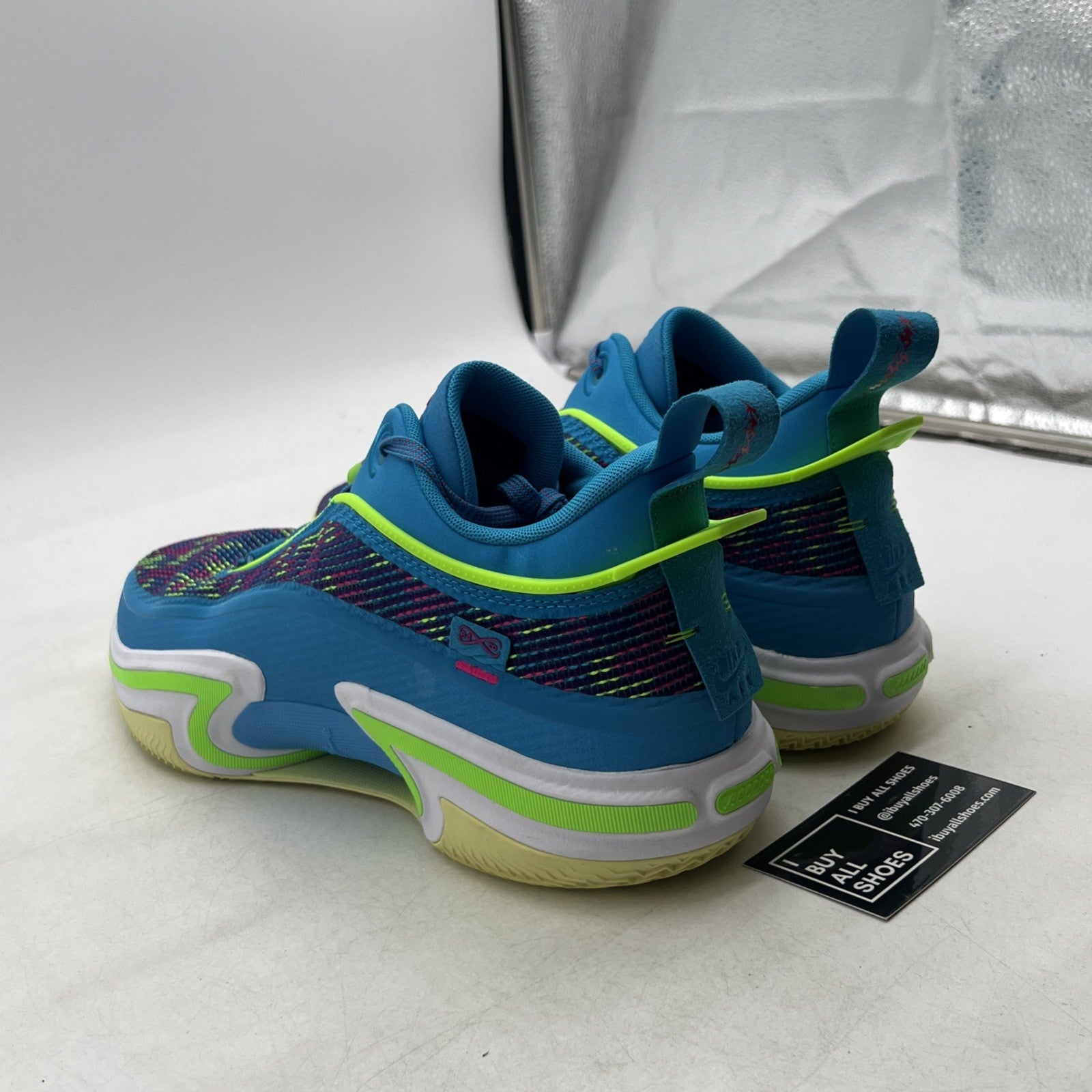 Size 14 - Luka Doncic x Air Jordan 36 PF Low Laser Blue (DN4195-430)