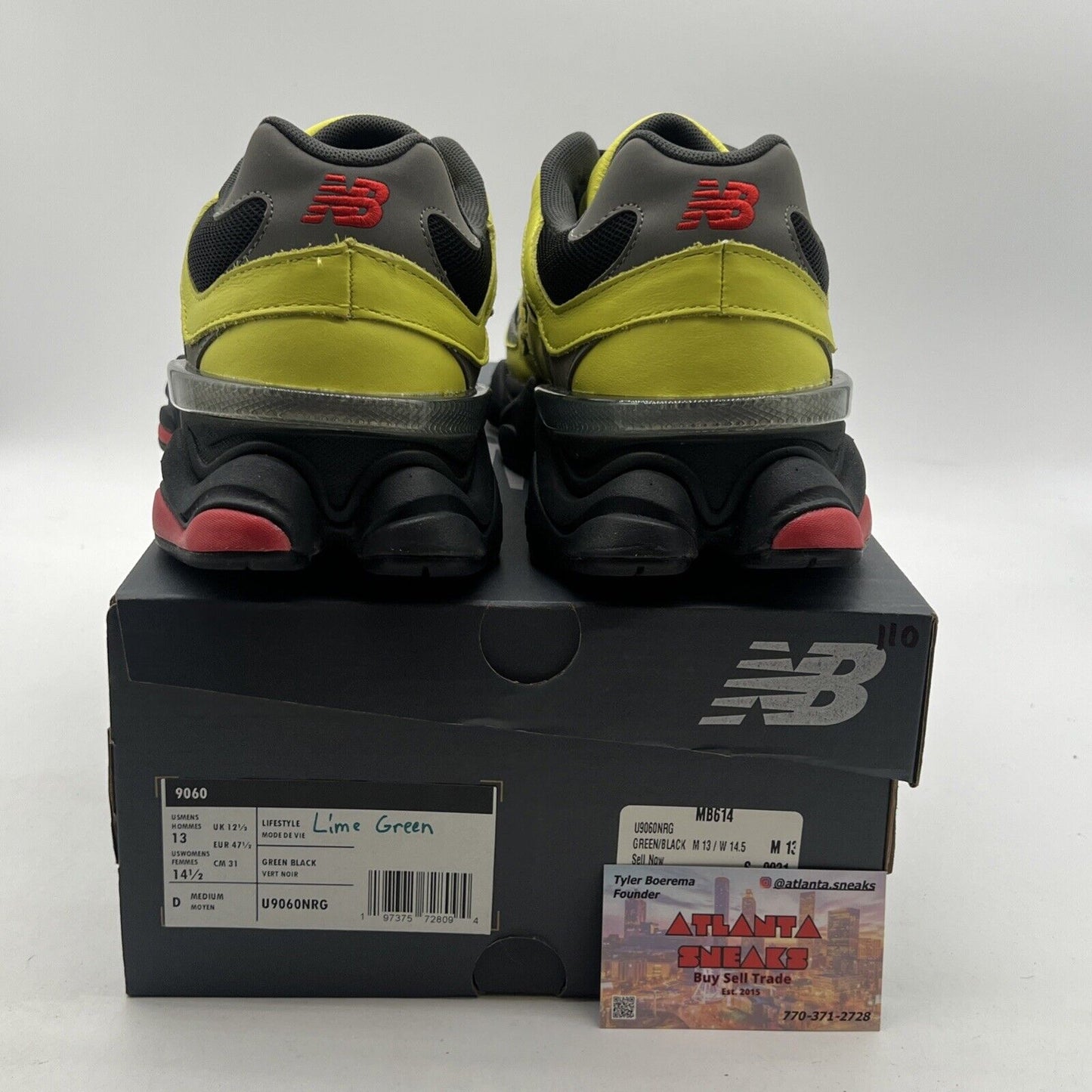 Size 13 - New Balance 9060 Tea Tree (U9060NRG)
