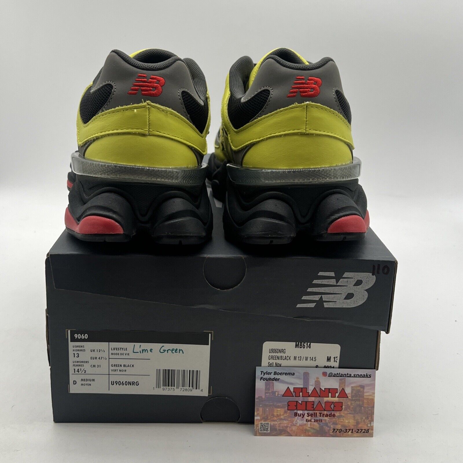 Size 13 - New Balance 9060 Tea Tree (U9060NRG)
