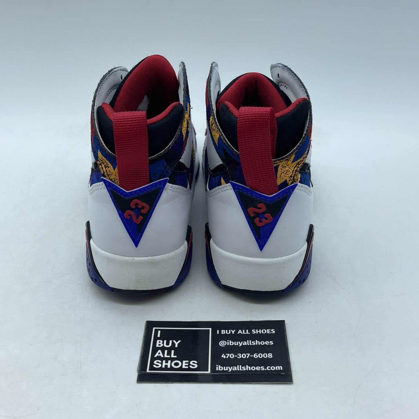 Size 5.5Y - Air Jordan 7 Retro Sweater (304774-142)