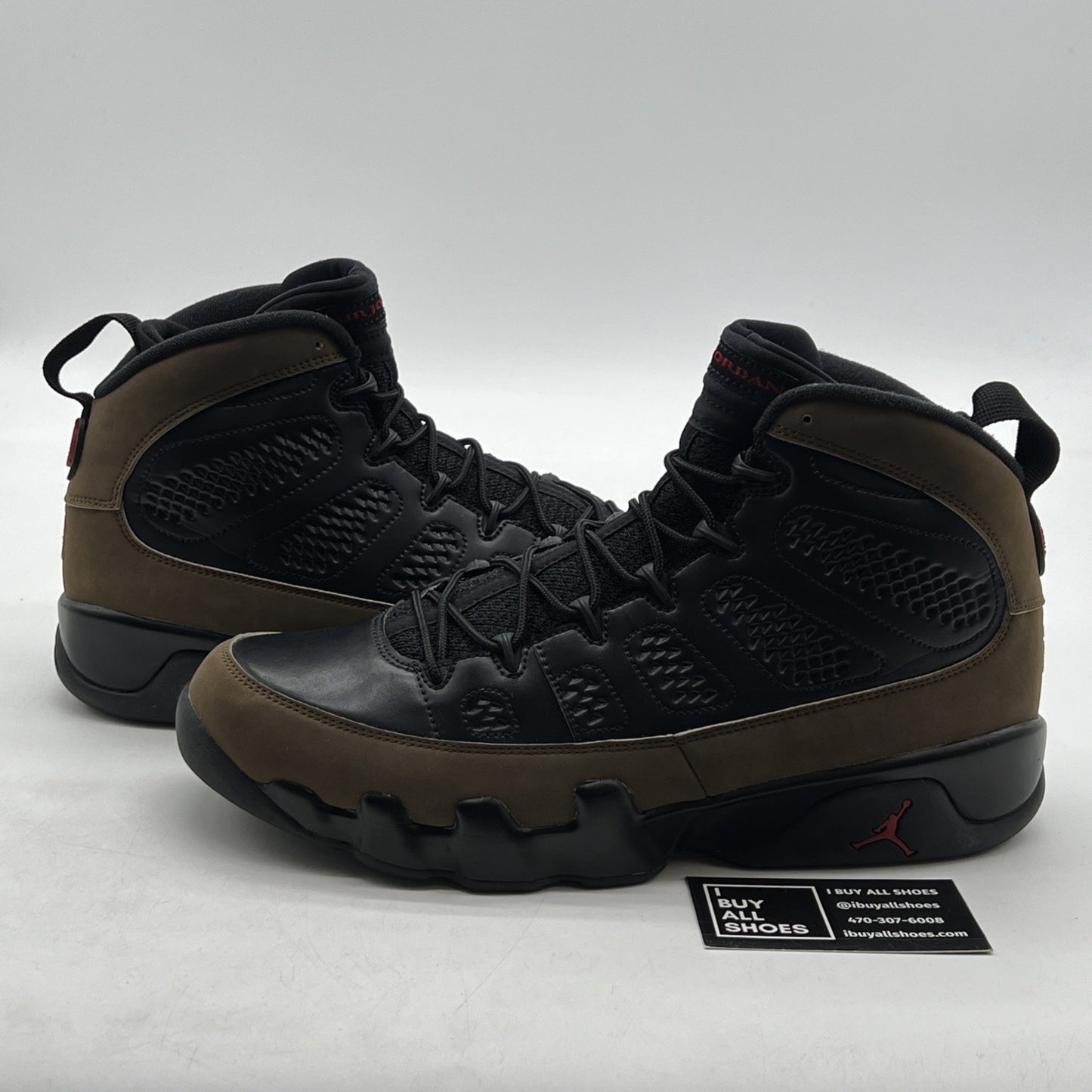 Size 11 - Air Jordan 9 Retro 2012 Olive (302370-020)