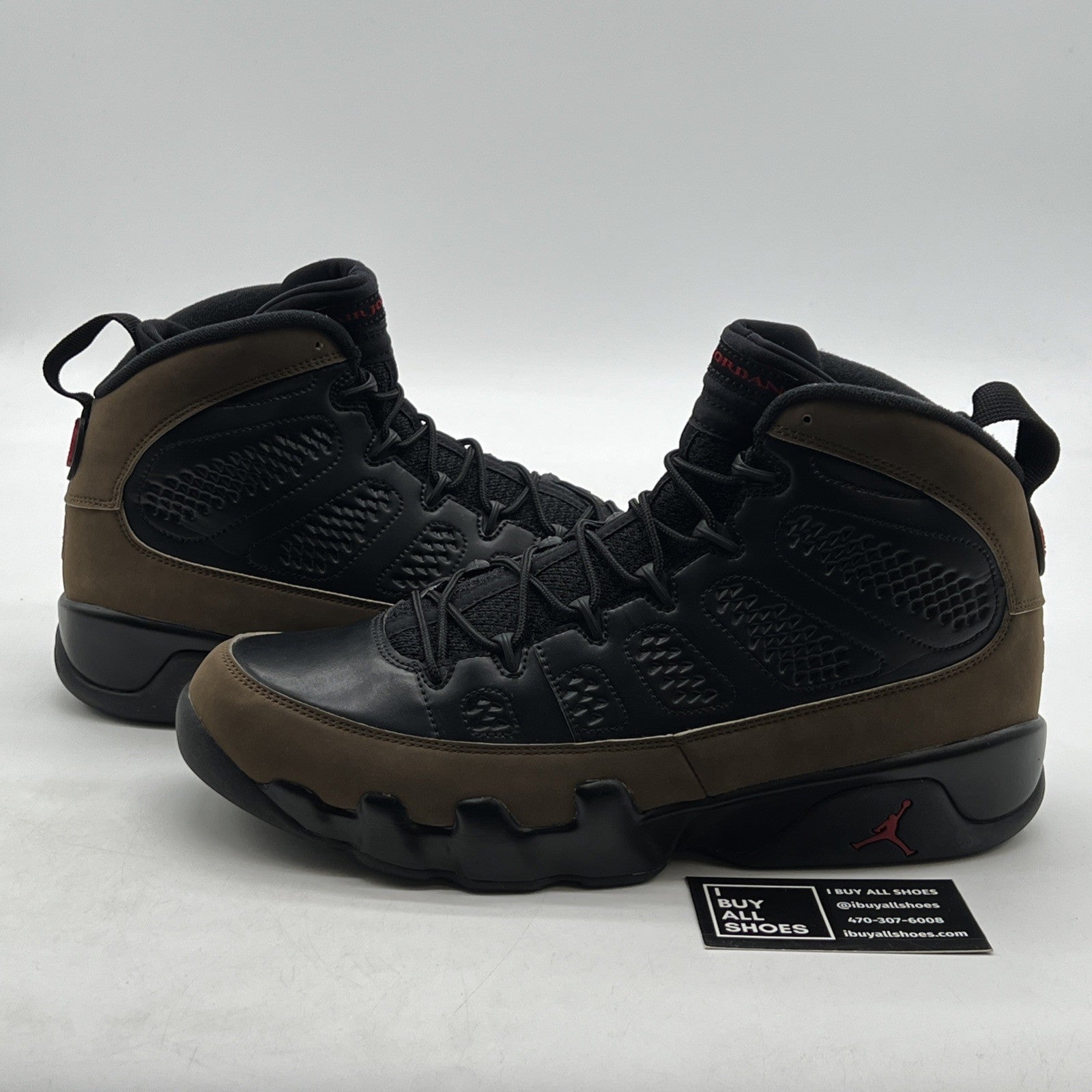 Size 11 - Air Jordan 9 Retro 2012 Olive (302370-020)