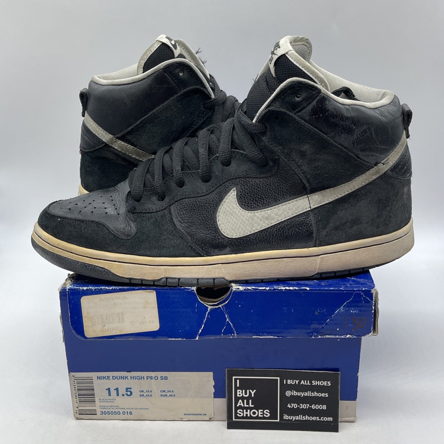 Size 11.5 - Nike Dunk Pro SB High Venom (305050-016)