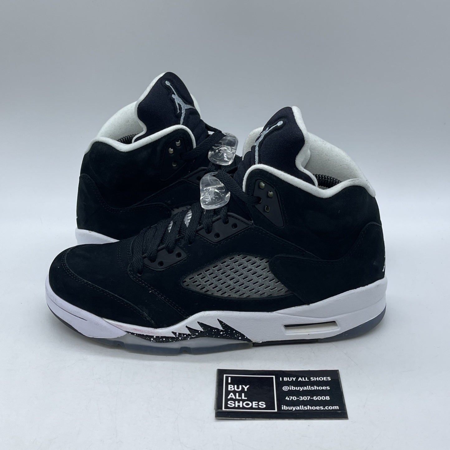 Size 7.5 - Air Jordan 5 Retro 2013 Oreo (136027-035)