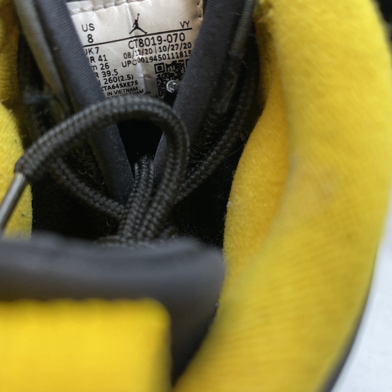 Size 8 - Air Jordan 9 Retro Black (CT8019-070)