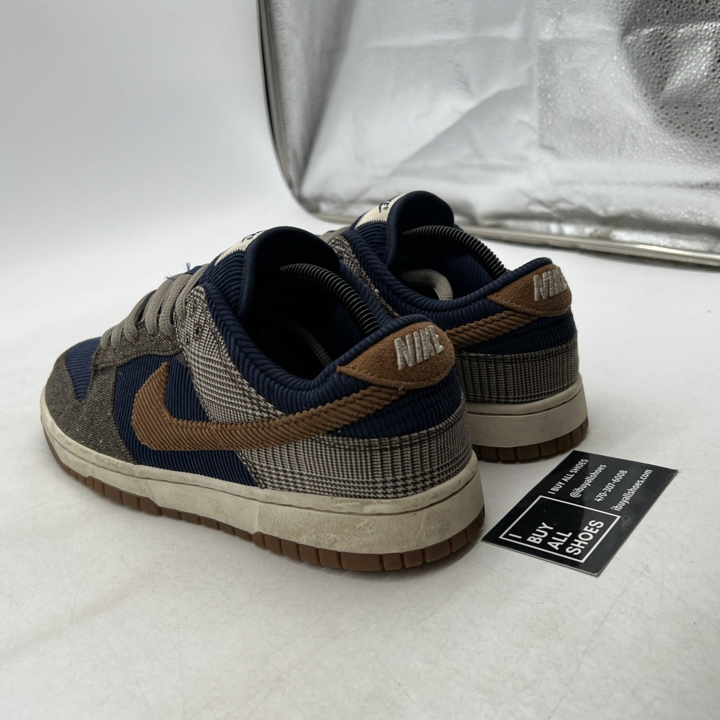Size 9 - Nike Dunk Low Tweed Corduroy (FQ8746-410)