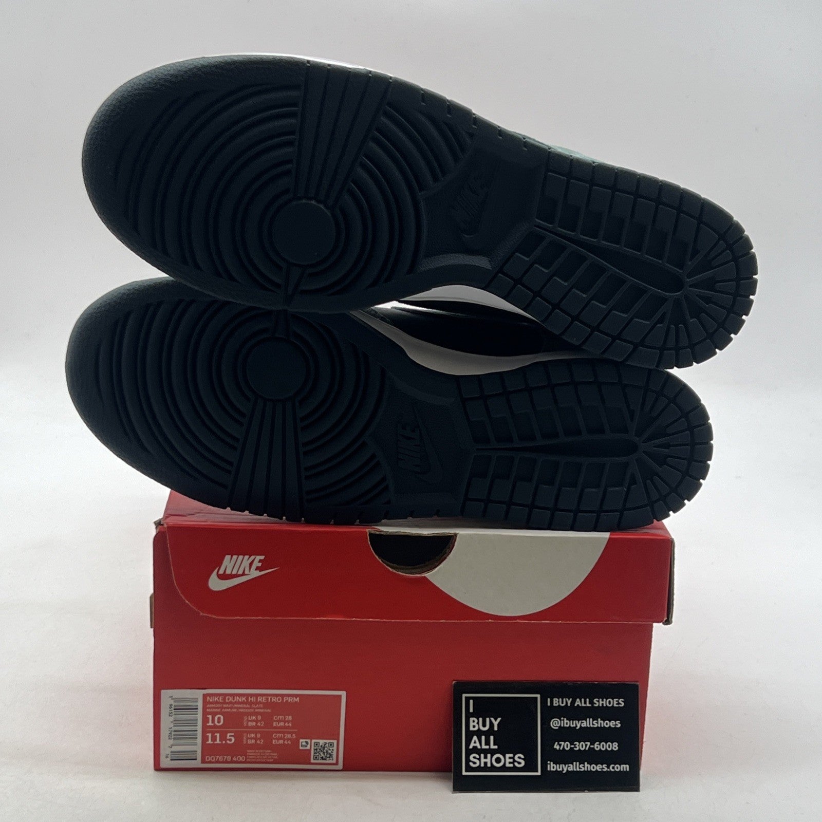 Size 10 - Nike Dunk High Armory Navy (DQ7679-400)