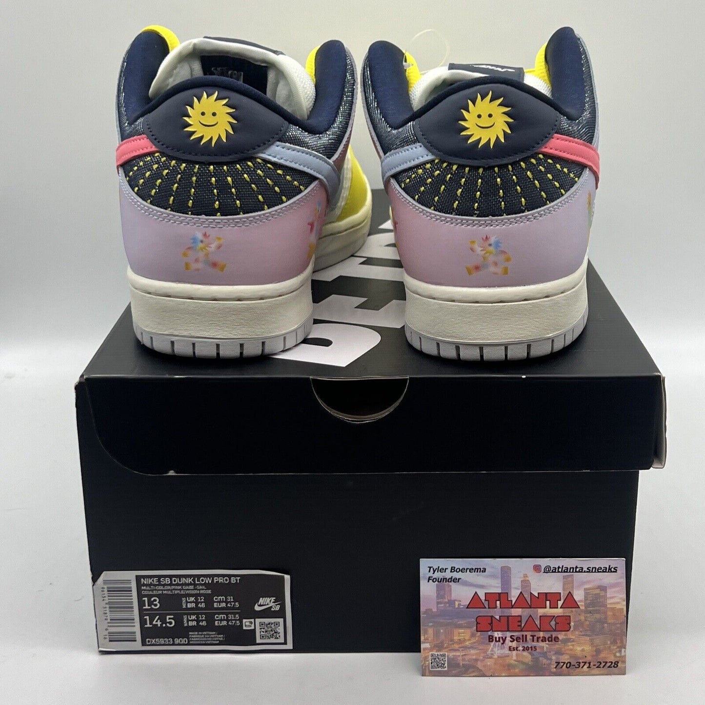 Size 13 - Nike Dunk Low SB x Xavier Schipani Be True - Trans Joy 2022 Brand New