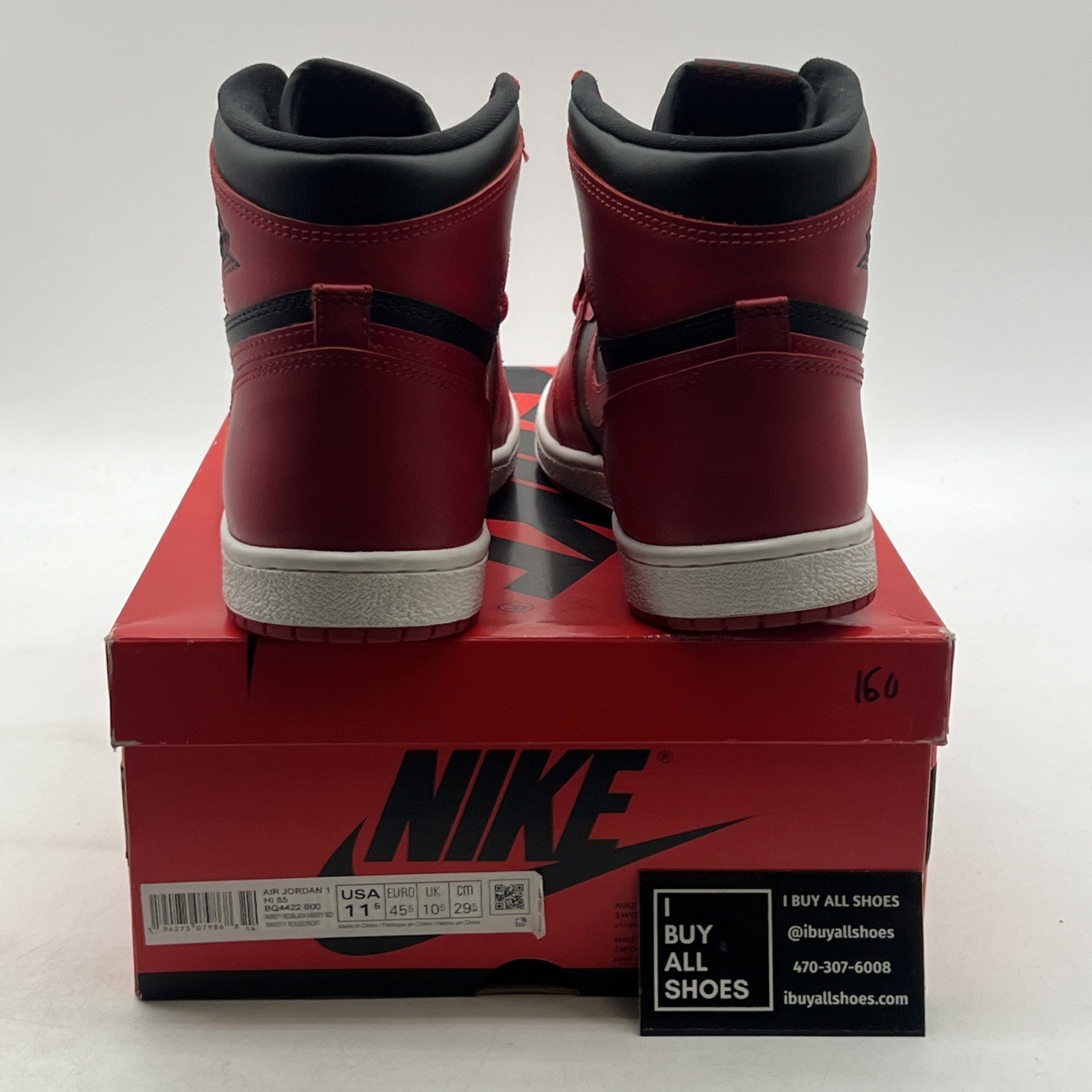 Size 11.5 - Air Jordan 1 Retro High 85 Varsity Red 2020 (BQ4422-600)