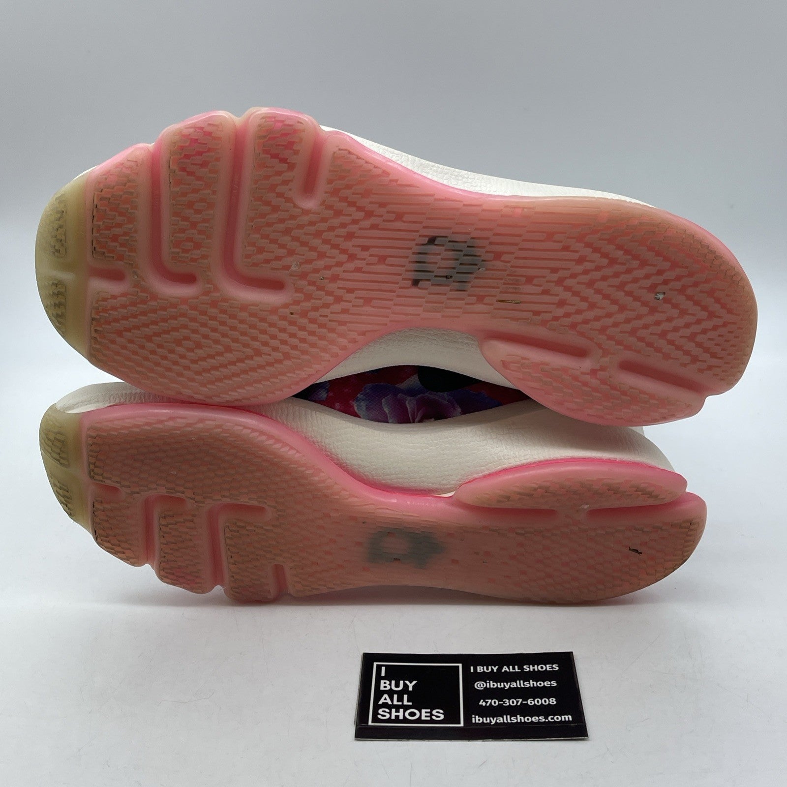 Size 7Y (GS) - Nike KD 8 Low Aunt Pearl Pink Purple Black Suede (837786-603)