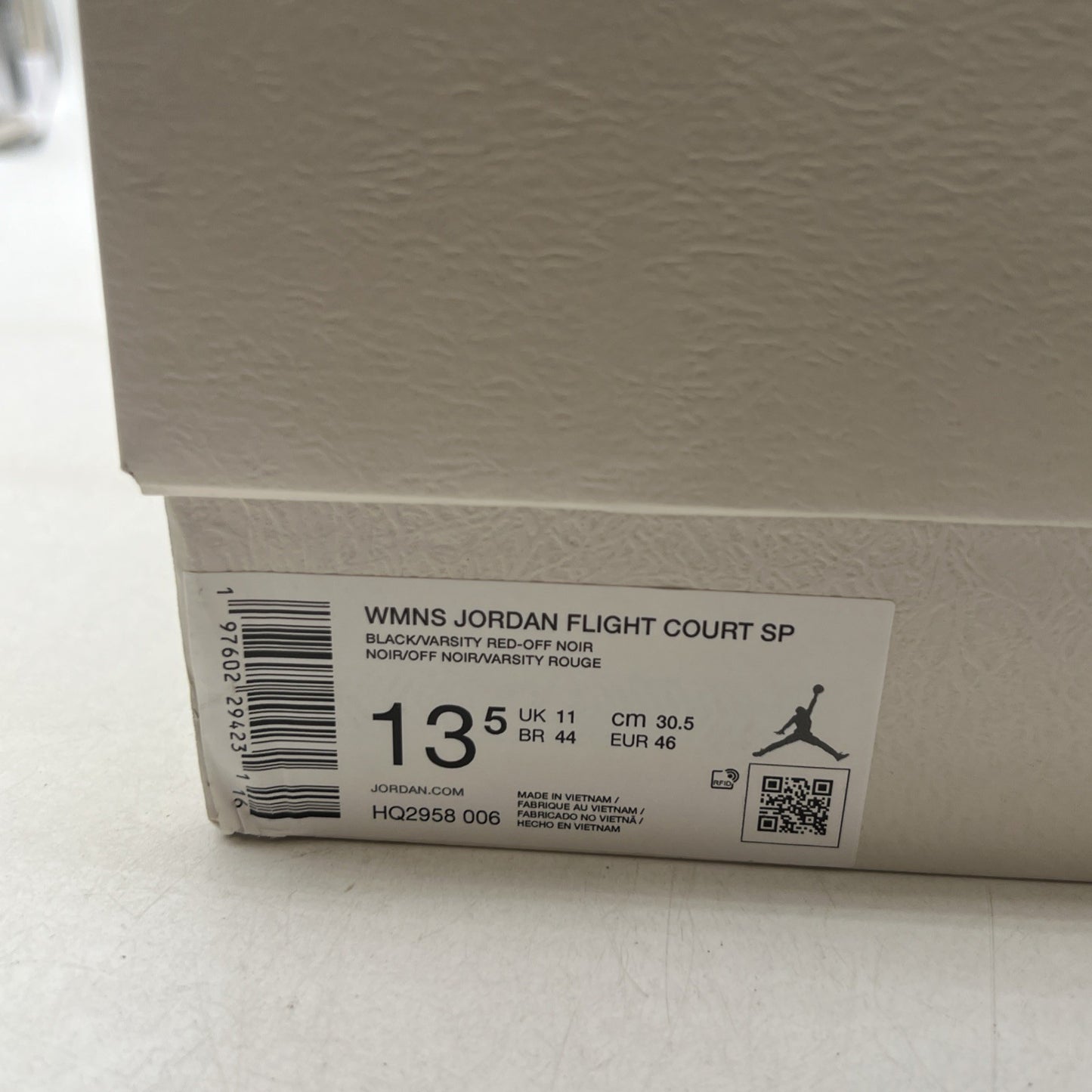 Size 13.5 - Who Decides War x Jordan Flight Court The World Is Your Court