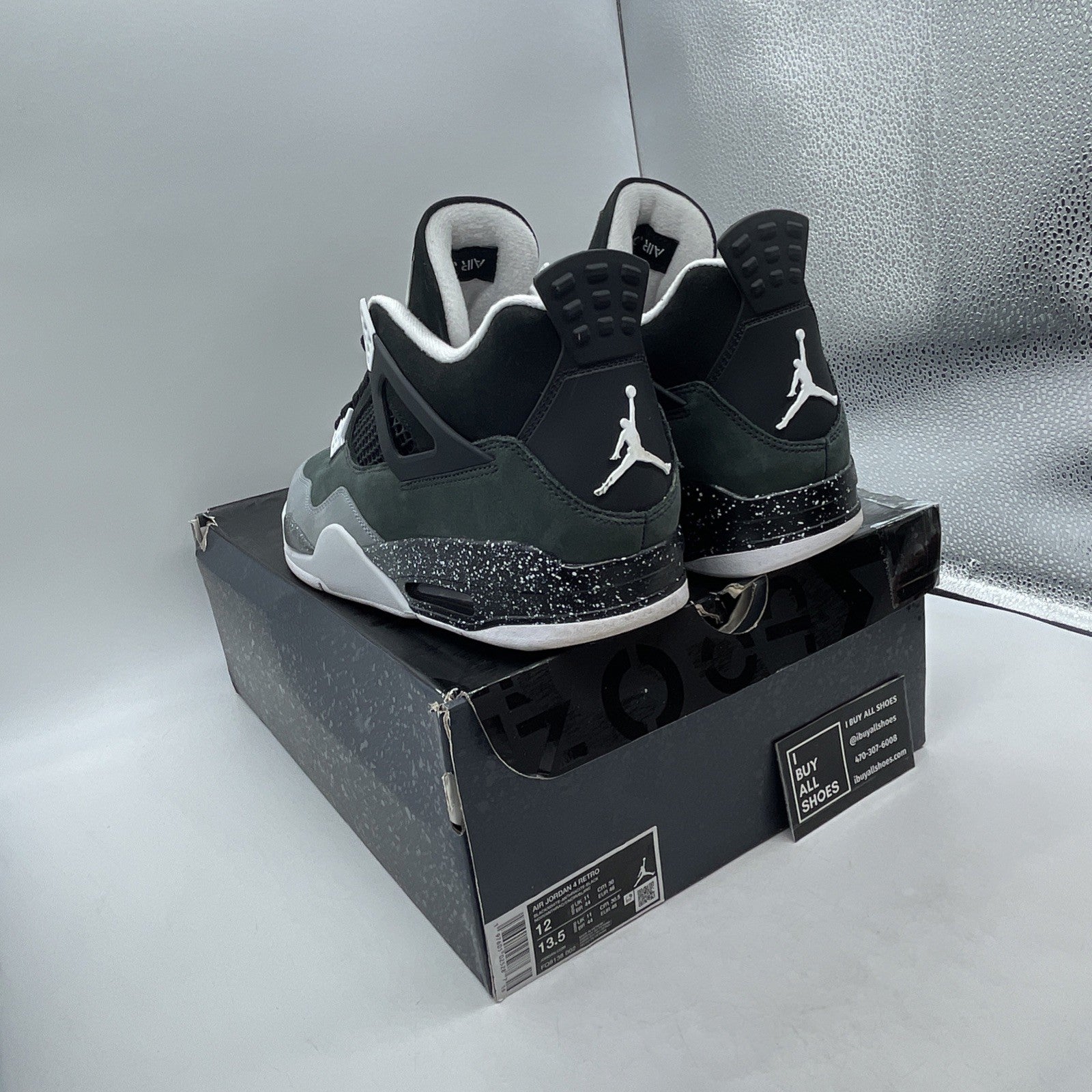 Size 12 - Air Jordan 4 Retro 2024 Fear (FQ8138-002)