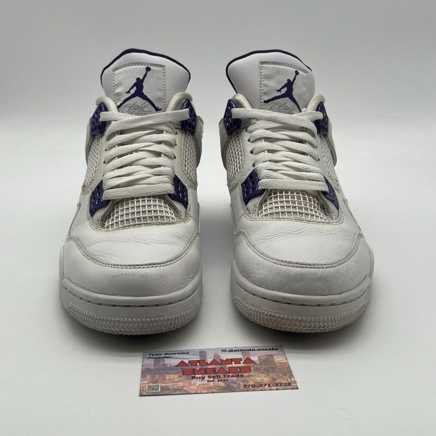 Size 11 - Air Jordan 4 Retro Mid Purple Metallic (CT8527-115)
