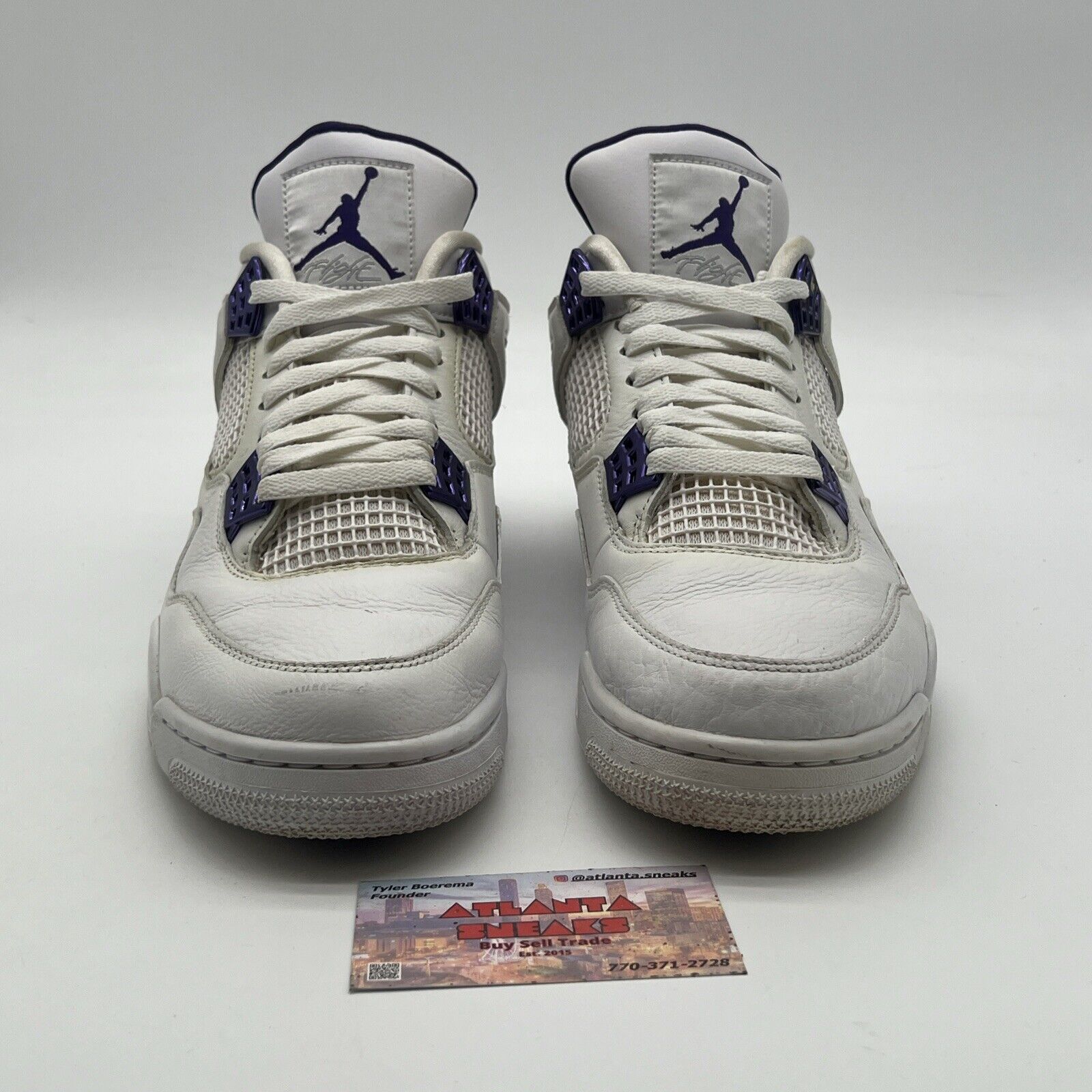 Size 11 - Air Jordan 4 Retro Mid Purple Metallic (CT8527-115)
