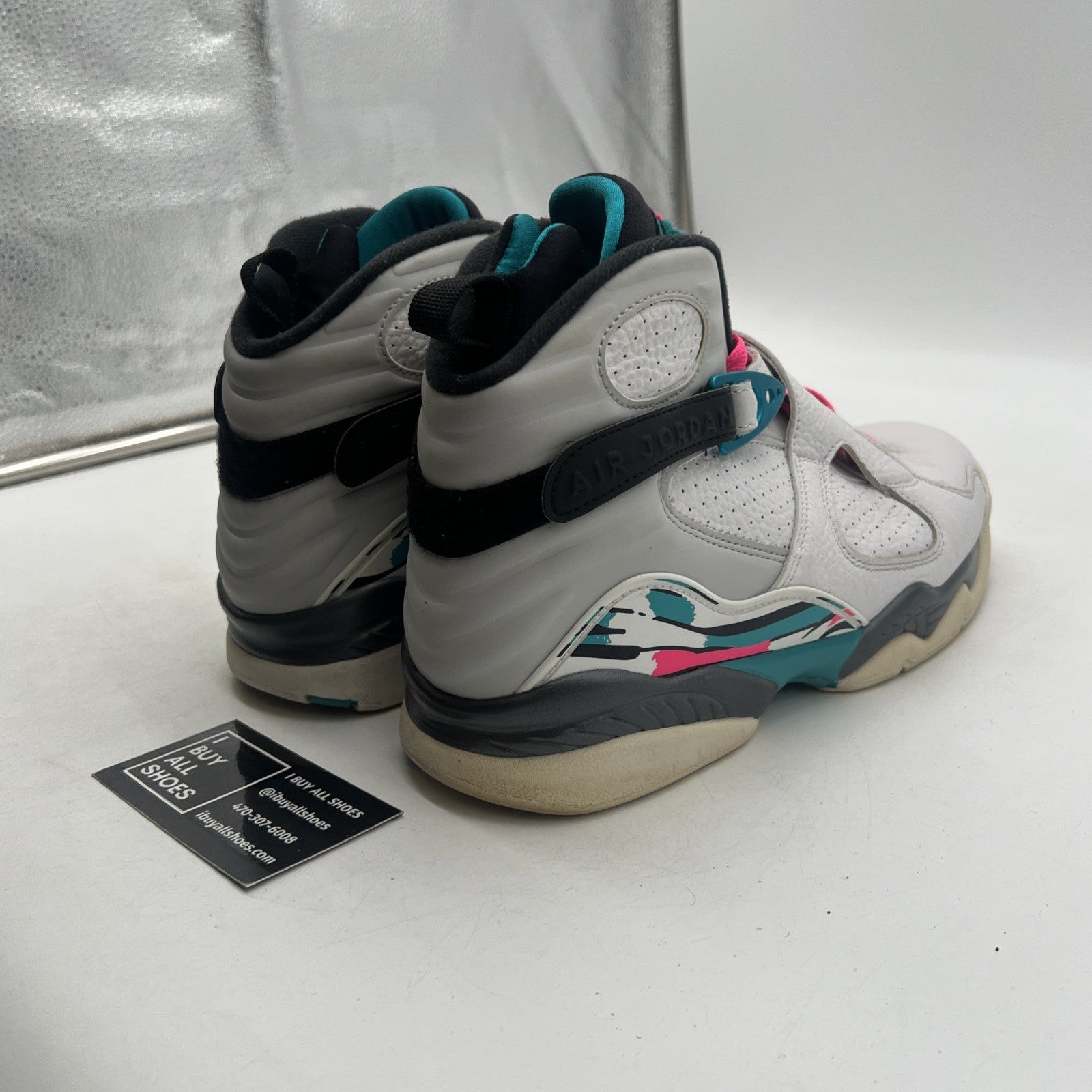 Size 9 - Air Jordan 8 Retro South Beach (305381-113)