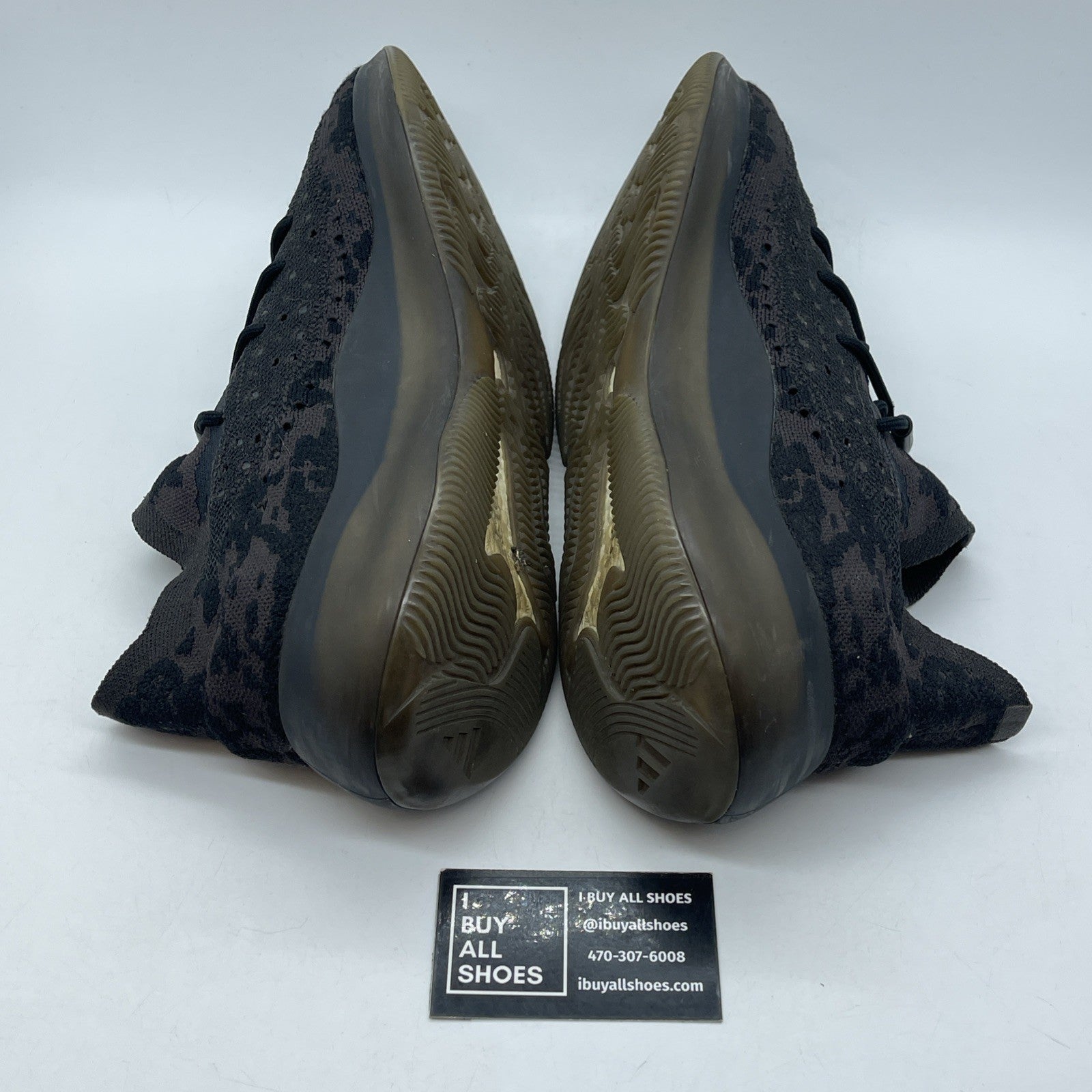 Size 13 - adidas Yeezy Boost 380 Onyx Non-Reflective Black Brown (FZ1270)