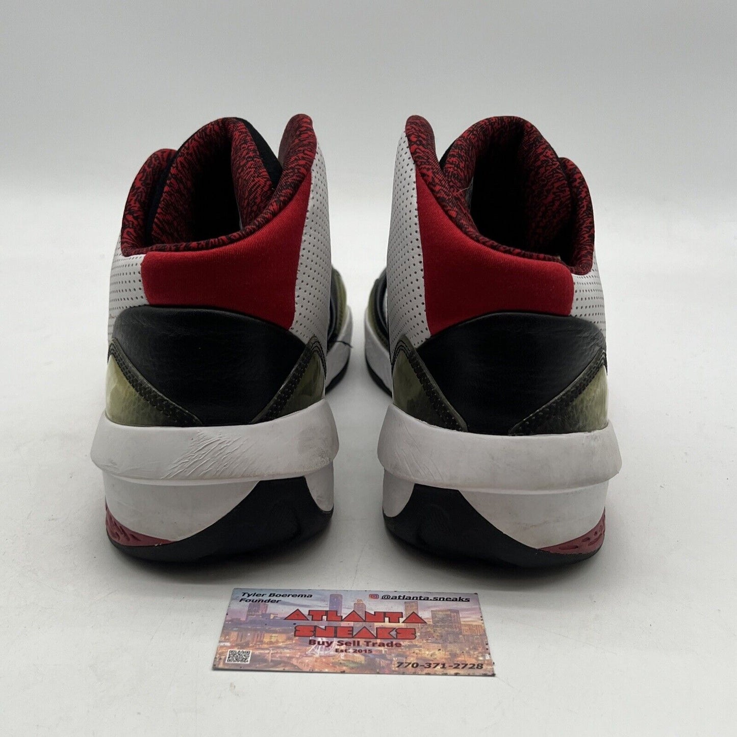 Size 9 - Air Jordan 2010 Black Varsity Red (387358-061)