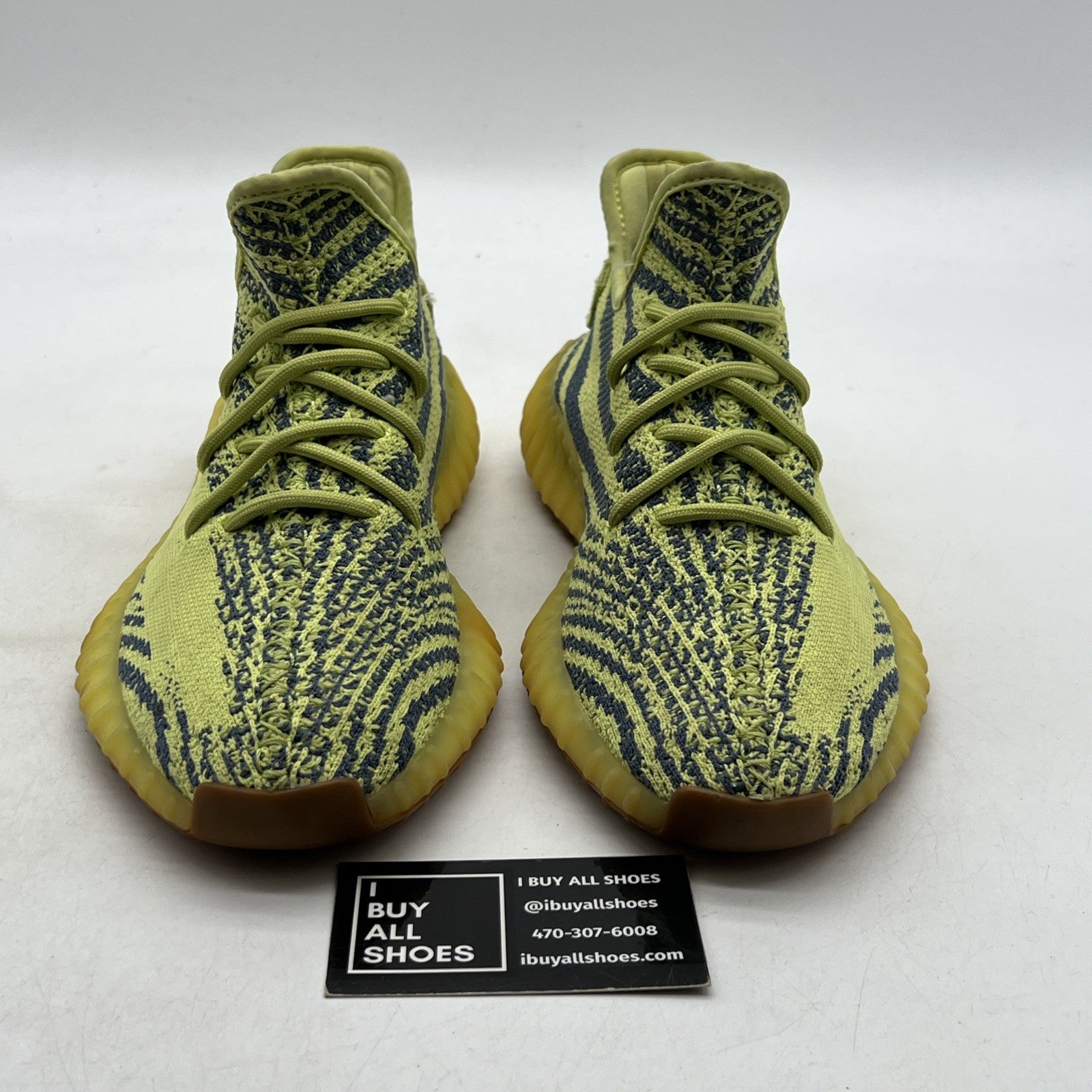 Size 8.5 - adidas Yeezy Boost 350 V2 Low Semi Frozen Yellow (B37572)