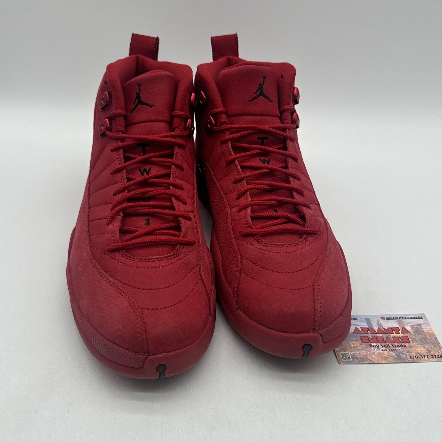 Size 13 - Jordan 12 Retro Gym Red 2018 Suede Red October Black Jumpman Classics