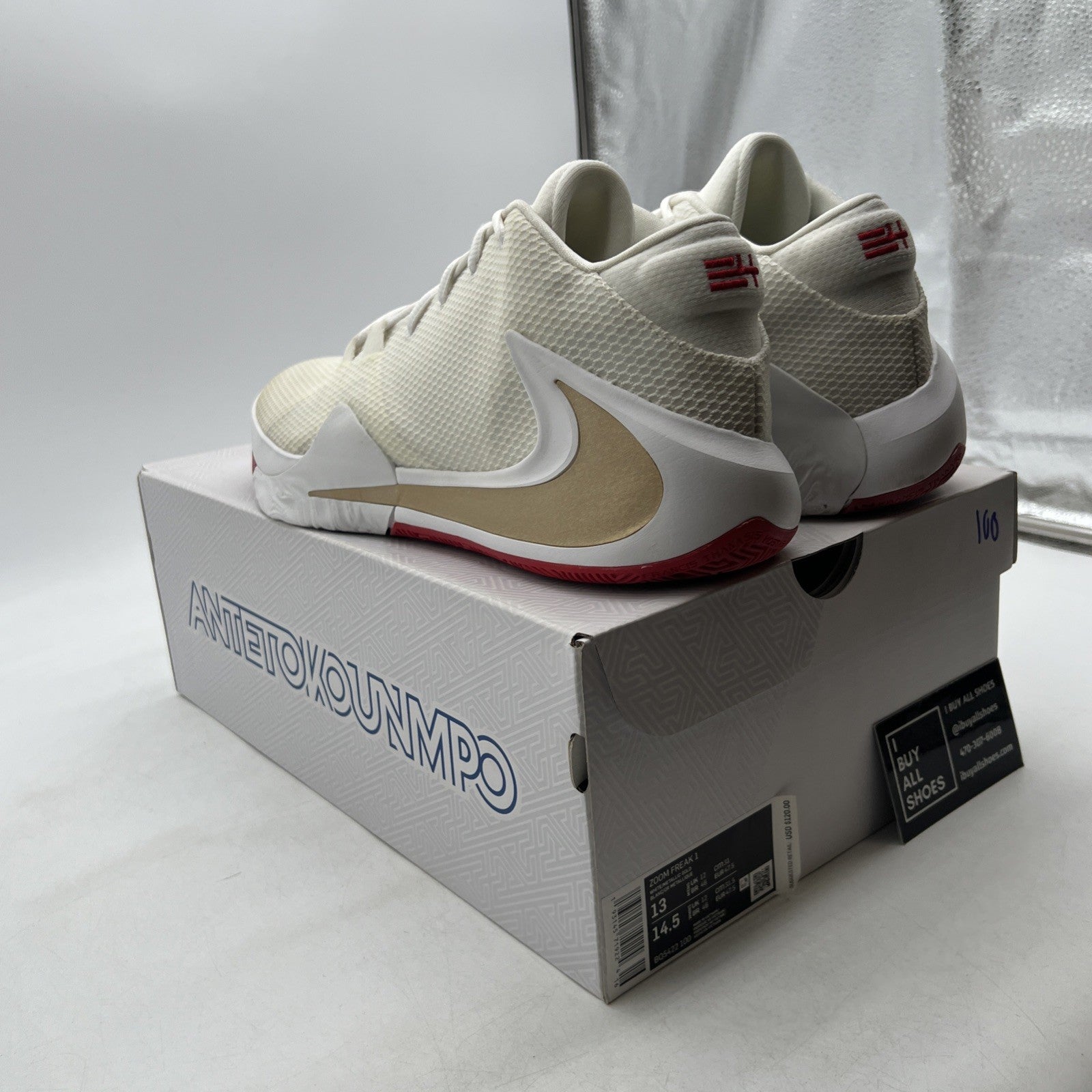 Size 13 - Nike Zoom Freak 1 Roses (BQ5422-100)
