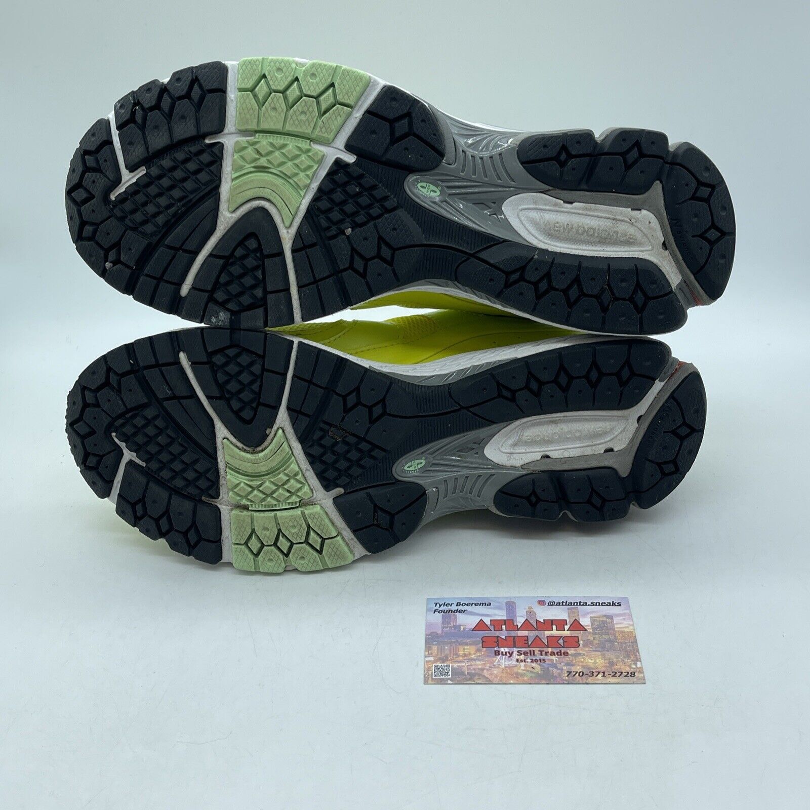 Size 10 - New Balance 2002R Sulpher Yellow Grey Suede Leather (M2002RLC)