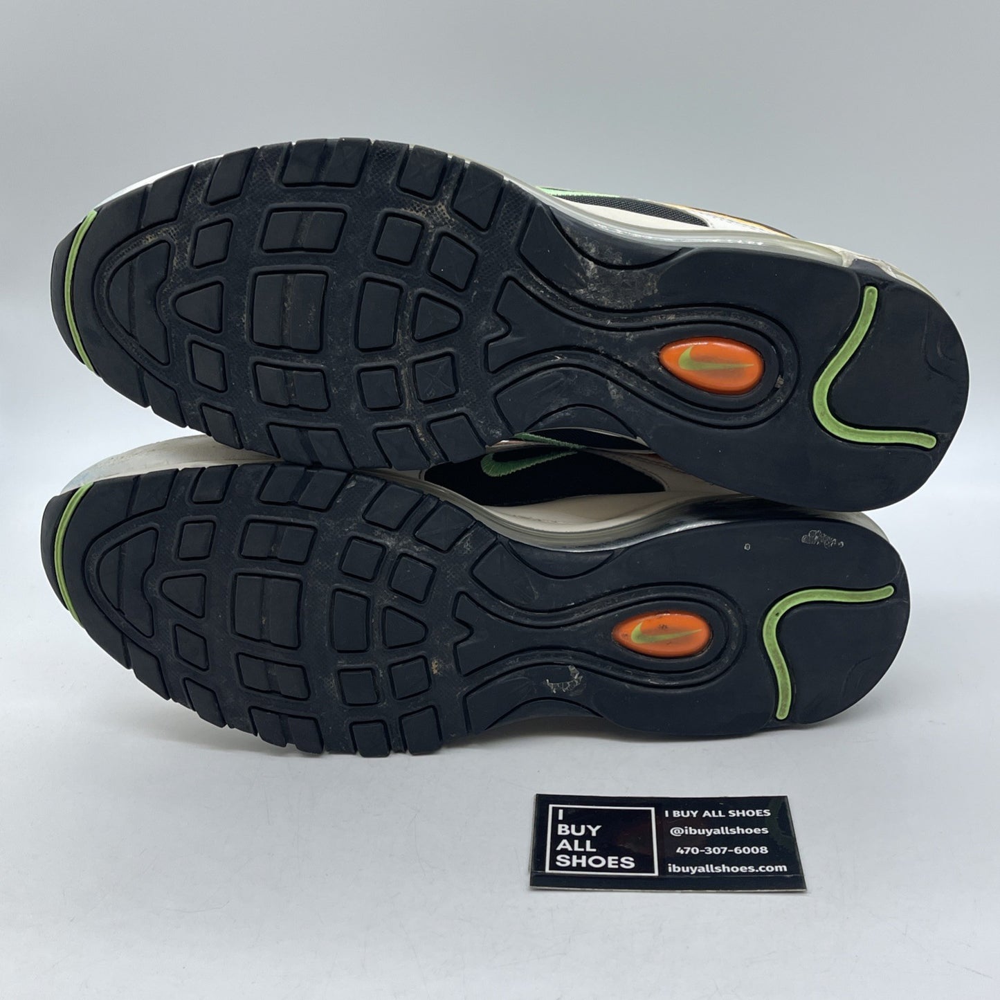 Size 13 - Nike Air Max 97 Green Abyss Illusion Green Blue Suede (CZ7868-300)