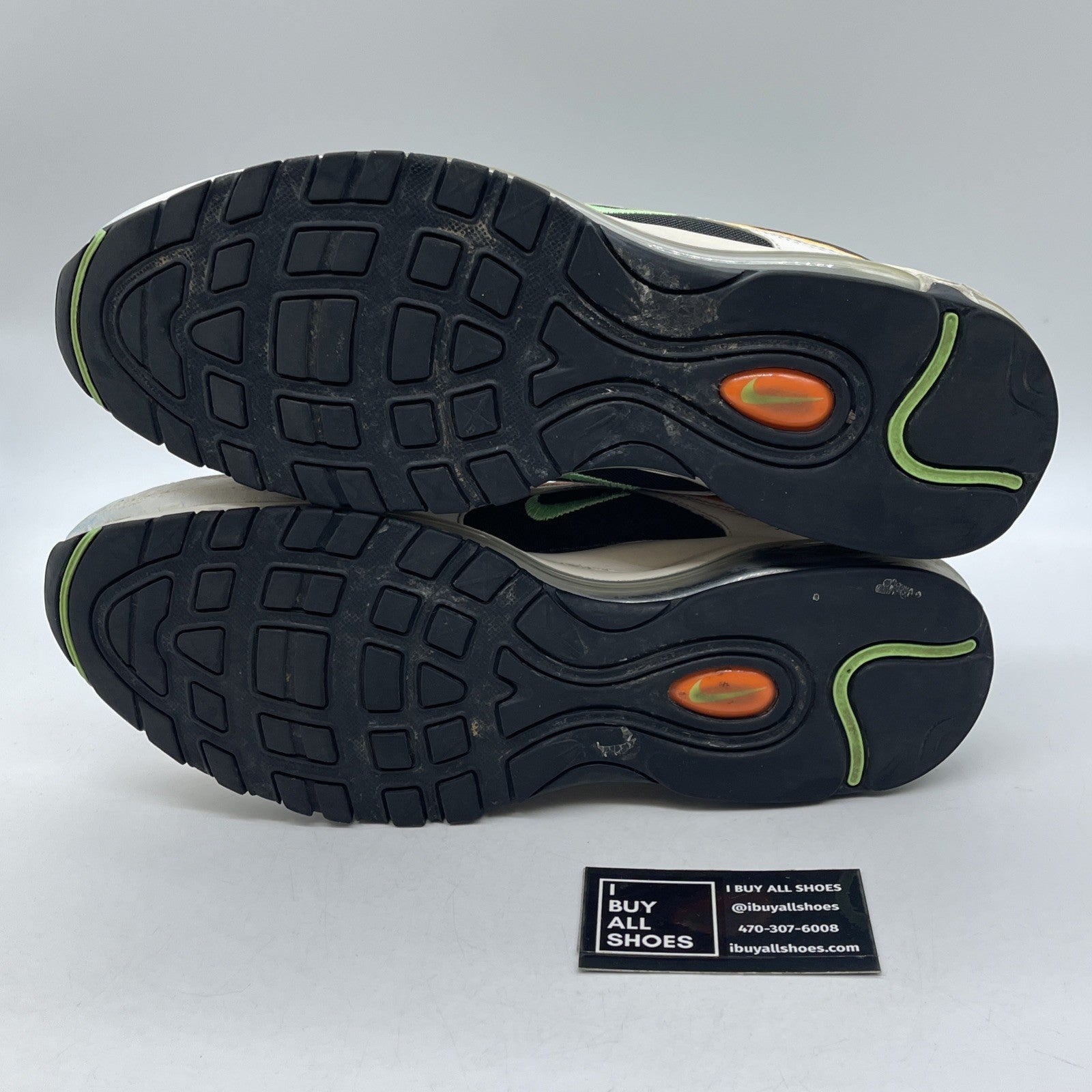 Size 13 - Nike Air Max 97 Green Abyss Illusion Green Blue Suede (CZ7868-300)