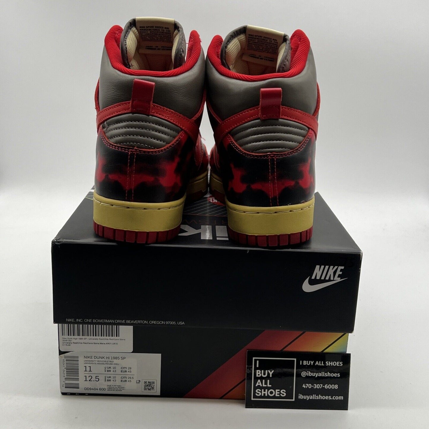 Size 11 - Nike Dunk 1985 High Acid Wash (DD9404-600)