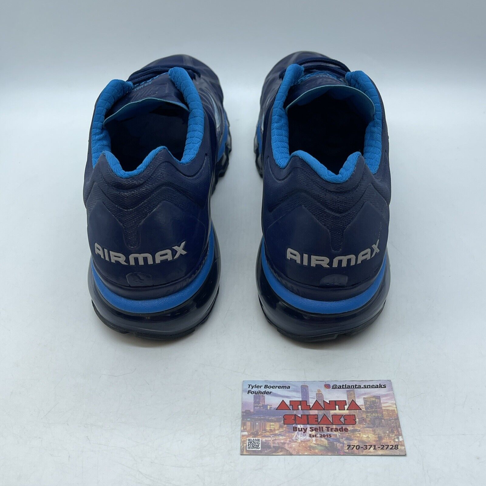 Size 11 - Nike Air Max+ 2011 Binary Blue Black (429889-440)