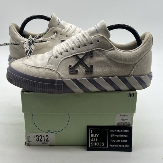 Size 42 - Off-White Vulc Sneaker White ,Light Blue, Grey (OMIA085F21FAB0010109)