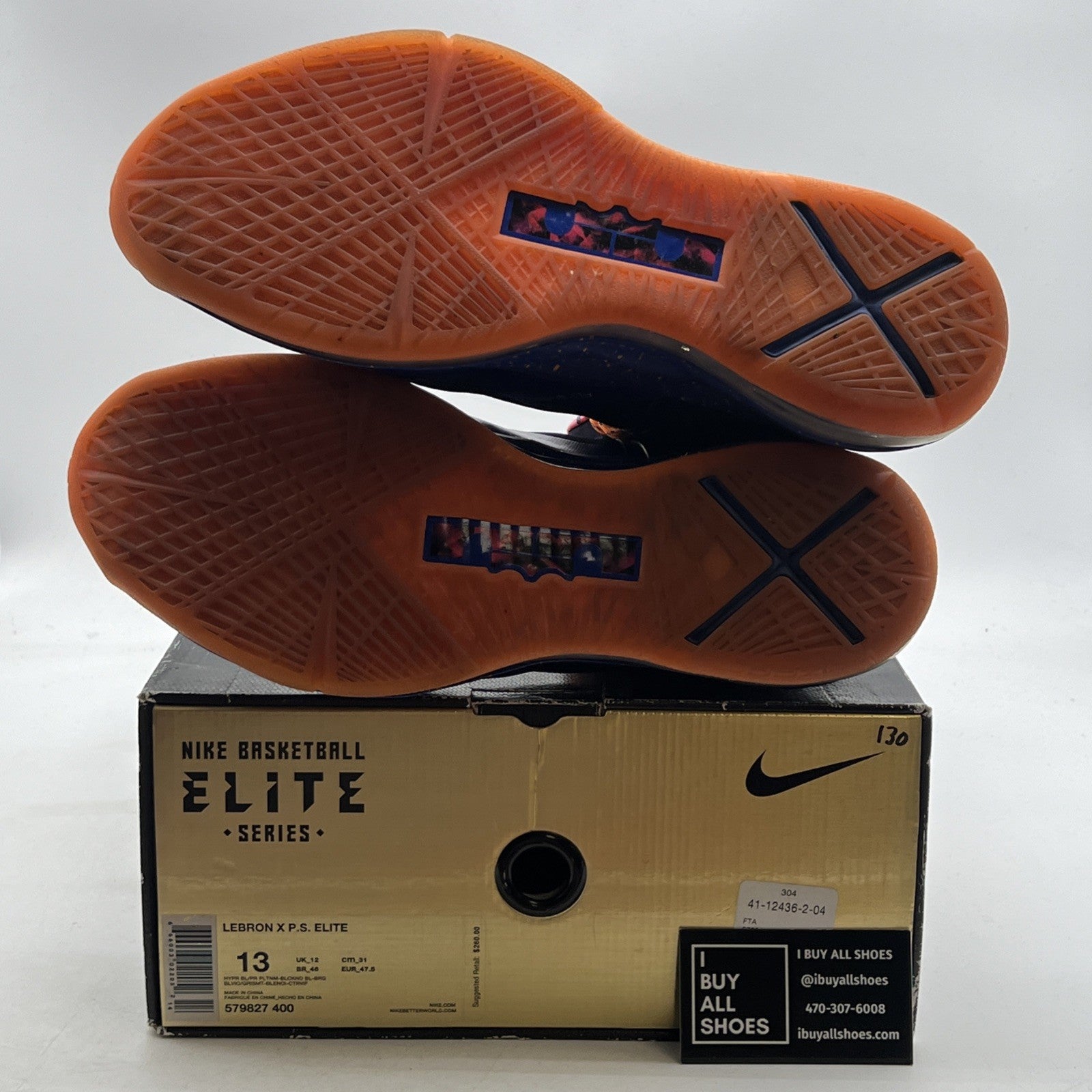 Size 13 - Nike LeBron 10 P.S Elite Superhero (579827-400)