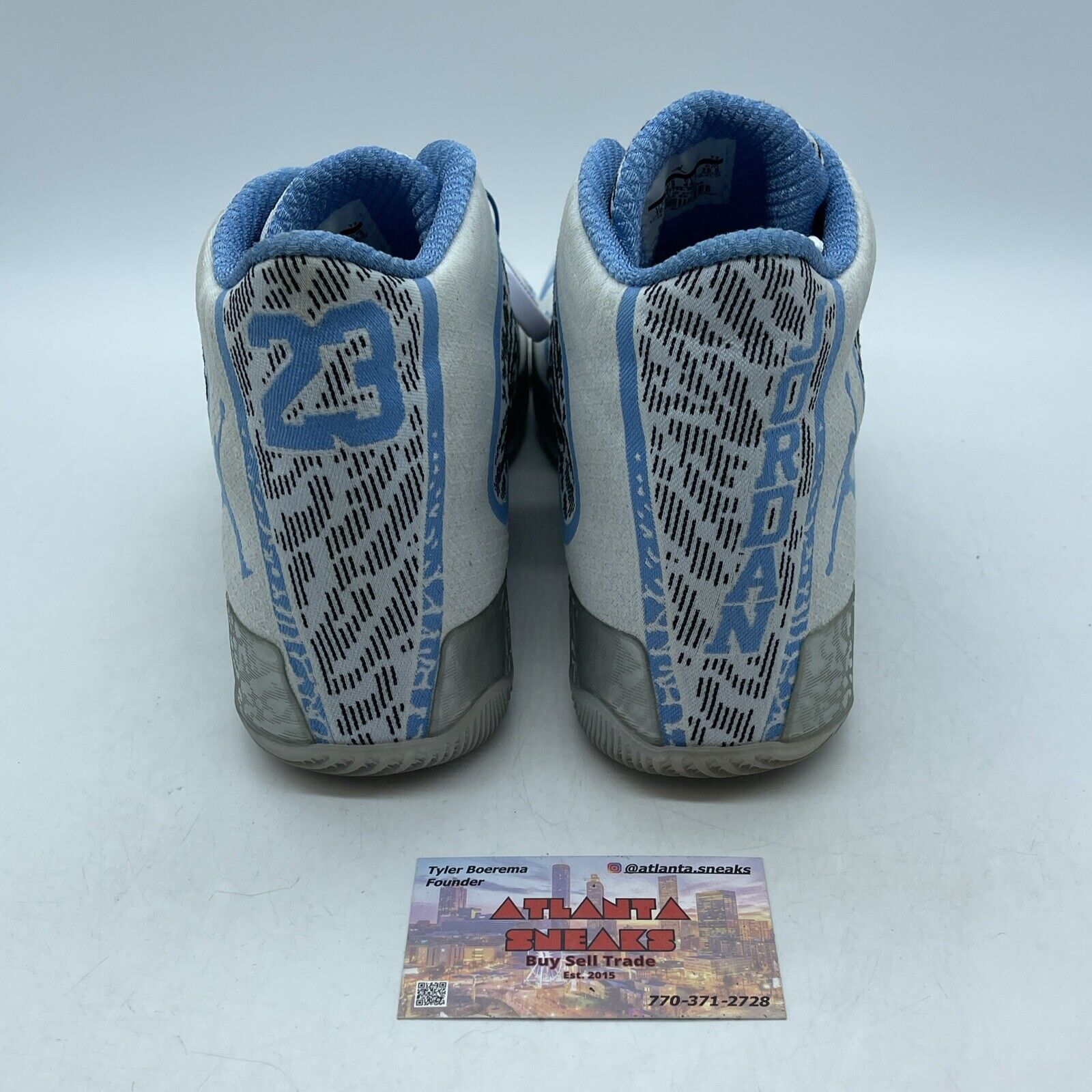 Size 10.5 - Air Jordan 29 Pantone Grey Blue Black Suede (717796-108)