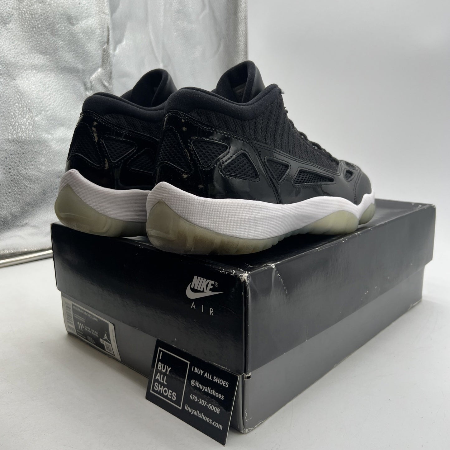 Size 11.5 - Air Jordan 11 Retro IE Low Space Jam (919712-041)