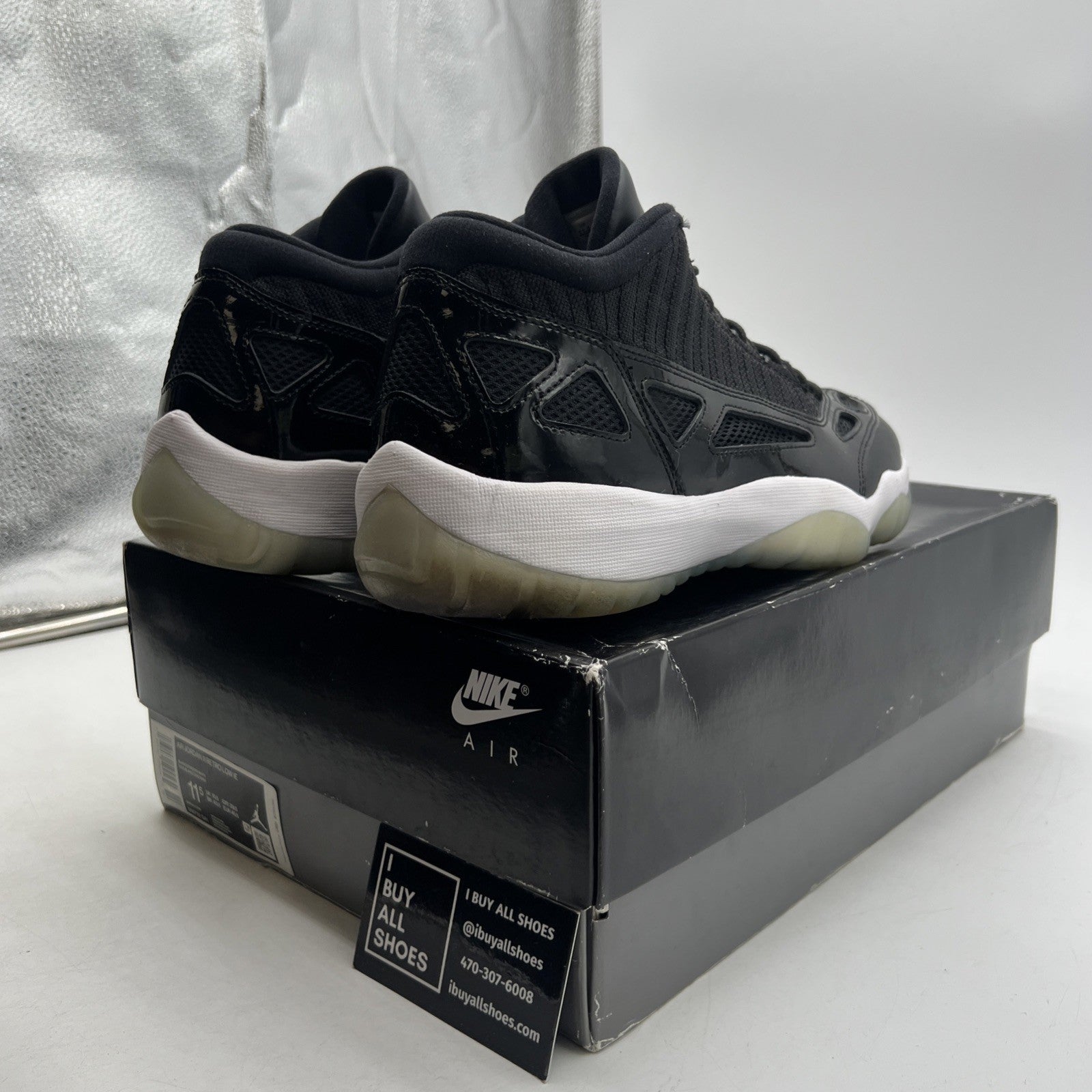 Size 11.5 - Air Jordan 11 Retro IE Low Space Jam (919712-041)