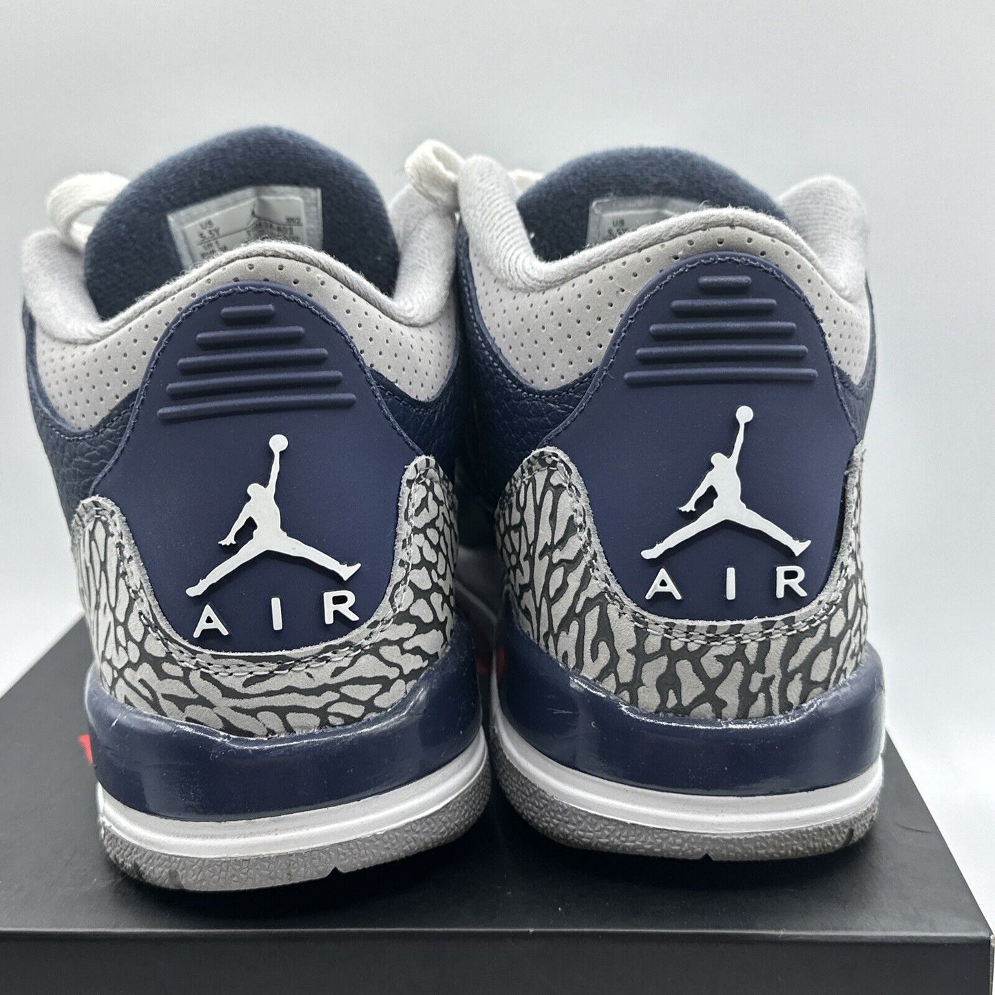 Air Jordan 3 Retro Big Kids Style : 398614 Georgetown size 5.4 5 with Box.