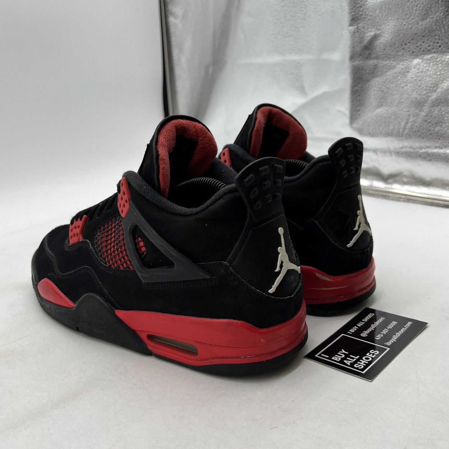 Size 9.5 - Air Jordan 4 Retro Mid Red Thunder (CT8527-016)