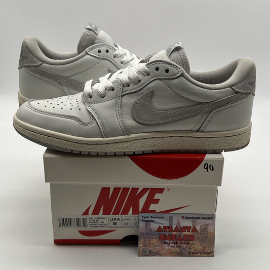 Size 8 - Air Jordan 1 Retro '85 OG Low Neutral Grey (FB9933-100)