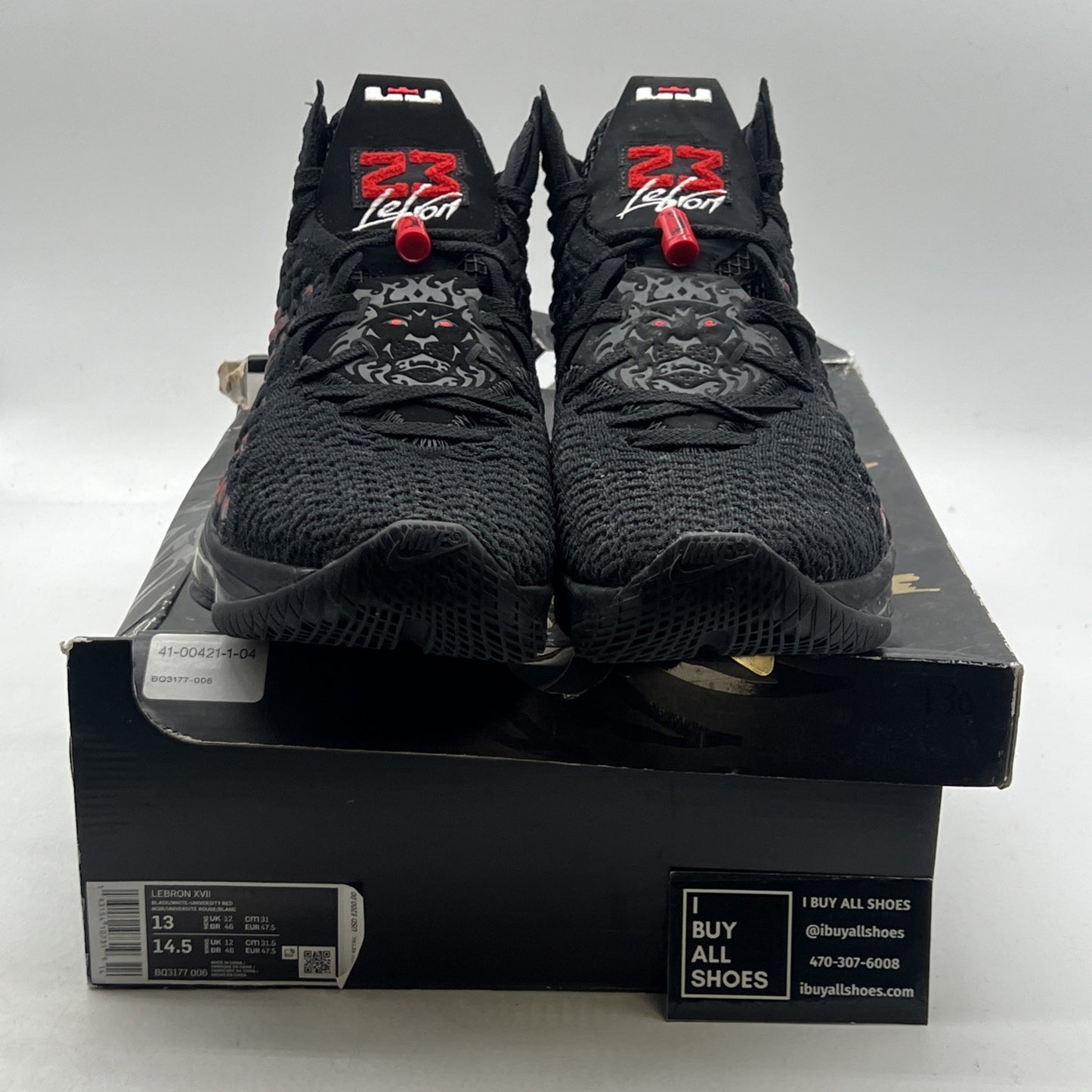 Size 13 - Nike LeBron 17 Infrared VI (BQ3177-006)